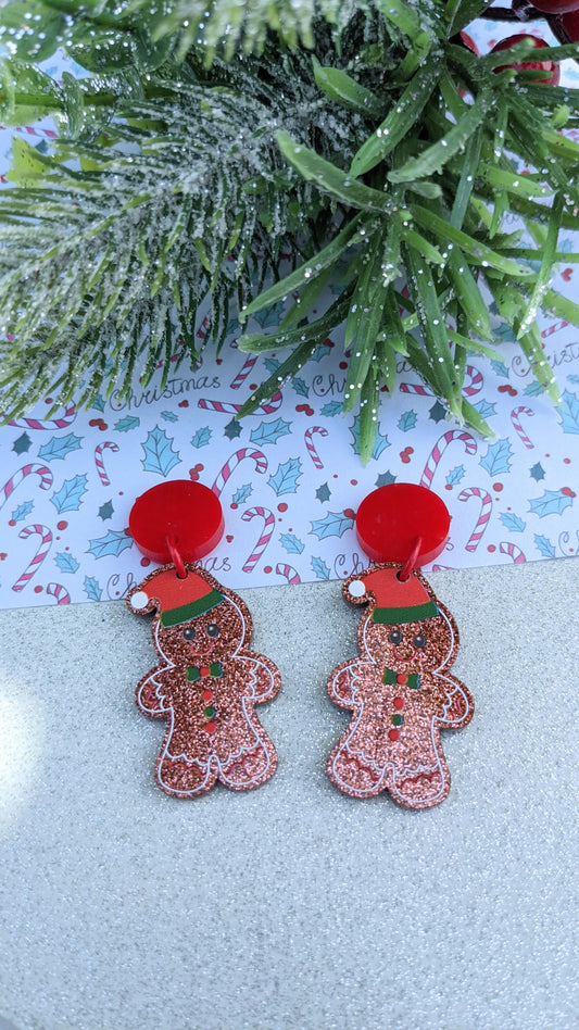 XMAS GINGERBREAD DANGLES