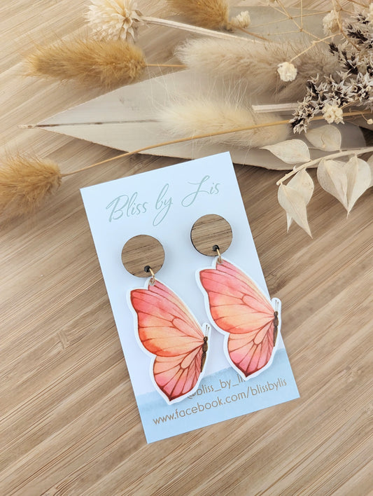 BUTTERFLY WING DANGLES