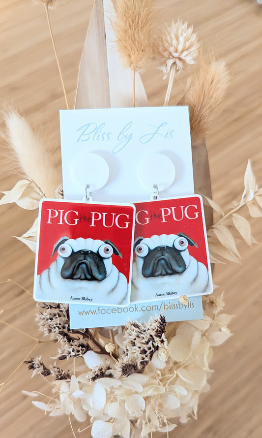 PIG THE PUG BOOK DANGLES