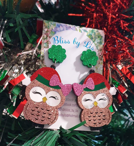 HAVE A HOOT OF A XMAS DANGLES