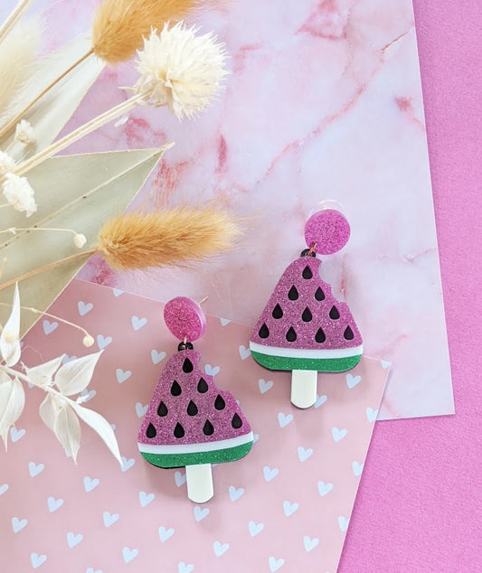 WATERMELON BABY DANGLES