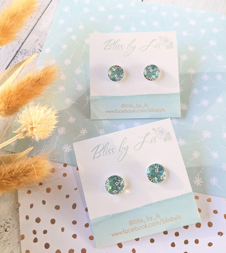 FIELD OF FLOWERS STUDS